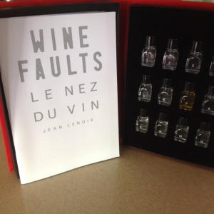 A wine faults aroma kit by Le Nez Du Vin