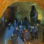 Caves at Veuve Clicquot champagne house