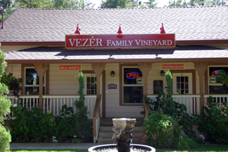 Vezer Family Vineyards Mankas Corner Tasting Room