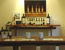 tasting room at Sullivan Vineyards