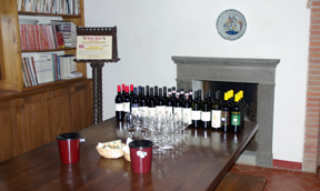 Castellare tasting room
