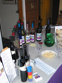 tasting room at Solomons Island Winery