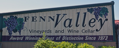 Fenn Valley Vineyards Wine Cellar