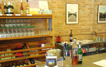 tasting room at Pentamere Winery
