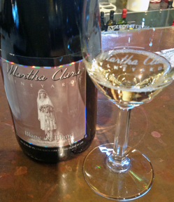 Blanc de Blanc had nuances of bread, apples and pears. This sparkling wine was crisp and cleansing. Chardonnay 2010 was a light yellow. The wine offered apple and pear notes yielding to caramel on the finish.