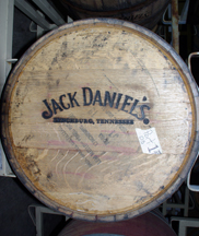 Jack Daniels oak barrel