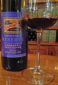 Sanders Ridge Vineyards and Winery