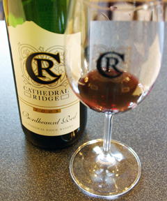 Cathedral Ridge wines