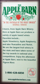 Apple Barn Winery