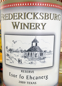 Fredericksburge Winery