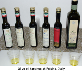 olive oil tasting
